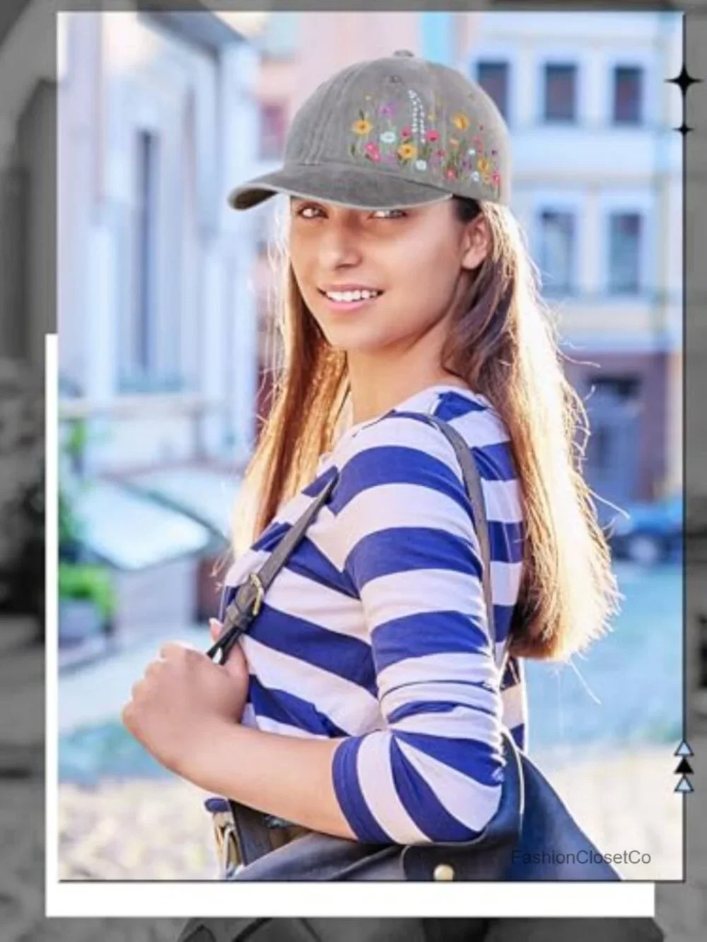 Embroidered Baseball Cap - Adjustable Breathable Polyester Hat for Casual Wear